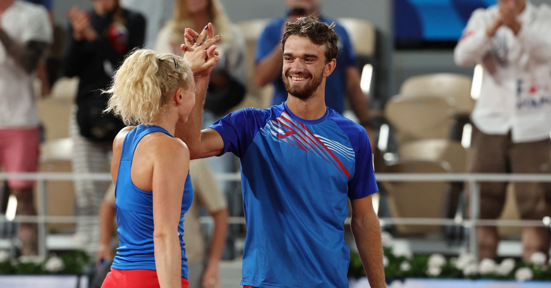 Tennis-Czech duo Siniakova and Machac win mixed doubles gold