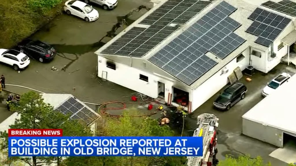 Explosion in Old Bridge, N.J.: 1 dead, 4 injured