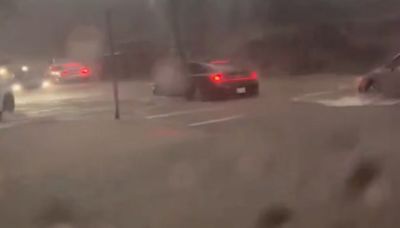 New Jersey streets become rivers as heavy flooding inundates state