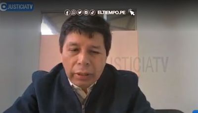 Pedro Castillo sobre intento de golpe de Estado: «Simplemente leí un documento sin ninguna consecuencia»