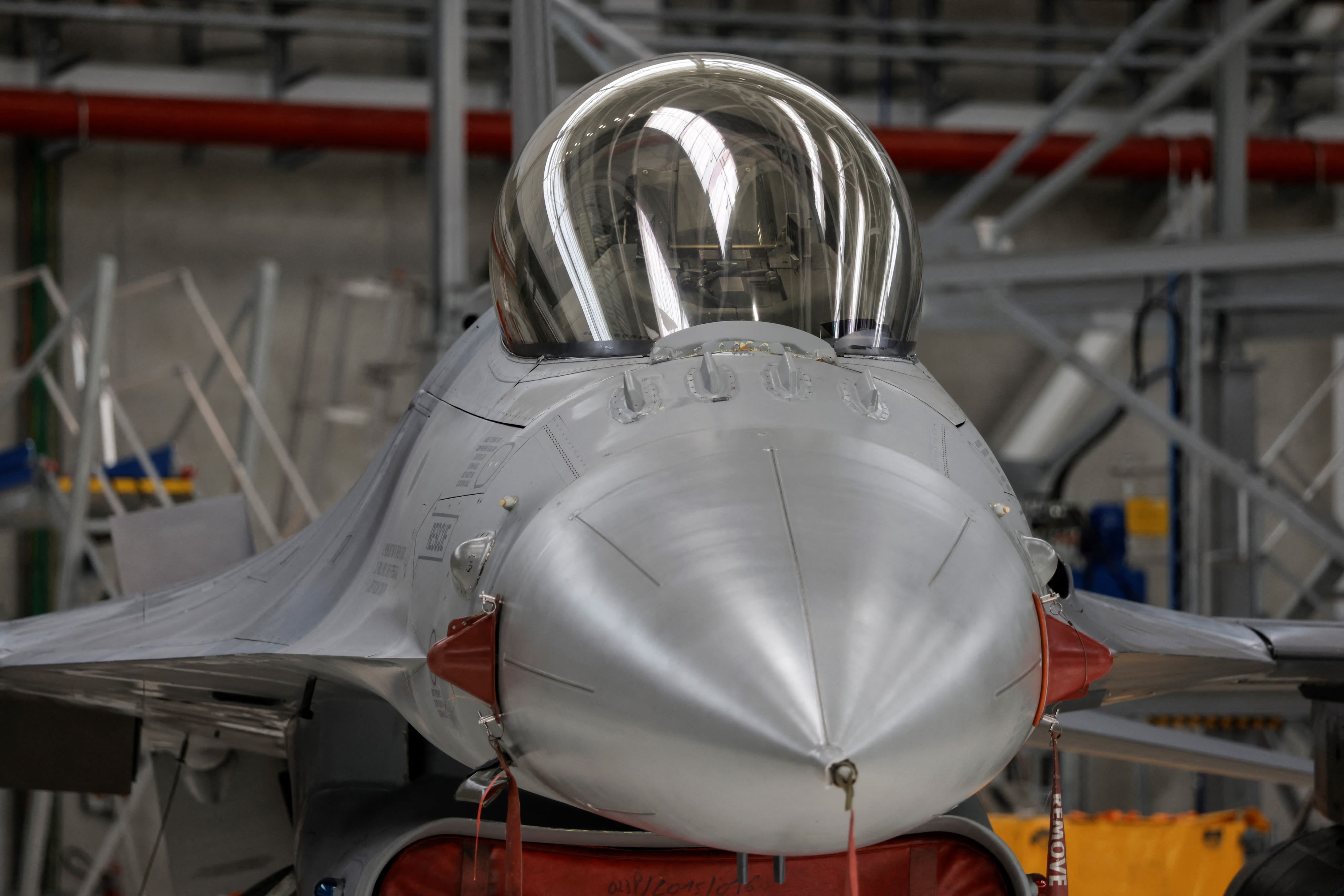 F-16 fighter jets arrive in Ukraine but may not tip advantage against Russia