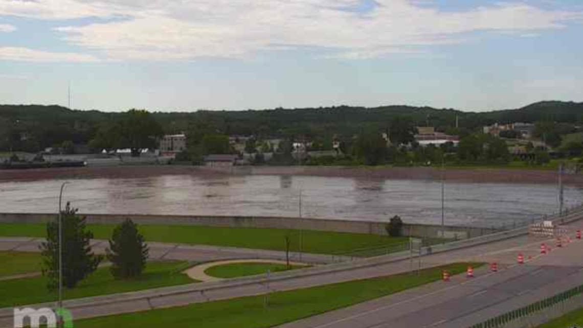 Here are the roads closed around Mankato in southern Minnesota