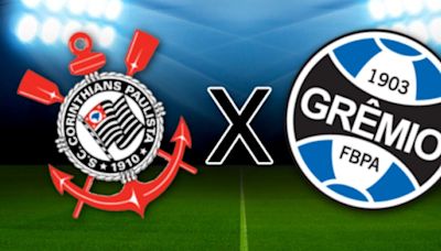 Corinthians x Grêmio no Brasileirão: onde assistir ao vivo e escalações