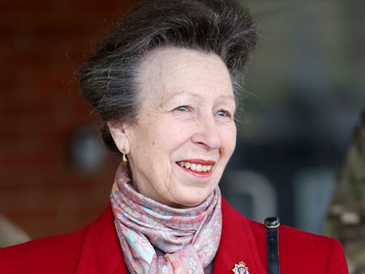 Princess Anne travels to Scotland following Prince William and Kate's brief visit