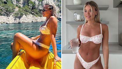 England legend's glamorous daughter dazzles in bikini on France holiday