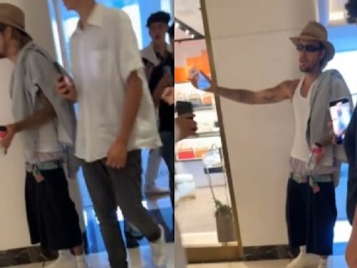 VIDEO Justin Bieber se enoja con fans que lo estaban grabando y acosando