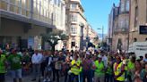Vecinos de Mos se concentran ante la sede del Celta contra el "vertido contaminante" de la ciudad deportiva