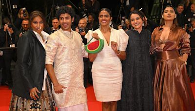 Cannes 2024: Kani Kusruti displays solidarity with Palestine, carries watermelon pouch on red carpet
