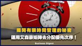 【 #BD工作小貼士 】揭開有效時間管理的秘密 運用艾森豪矩陣 Uncovering the Secrets to Efficient Time Management： Leveraging the Eisenhower Matrix