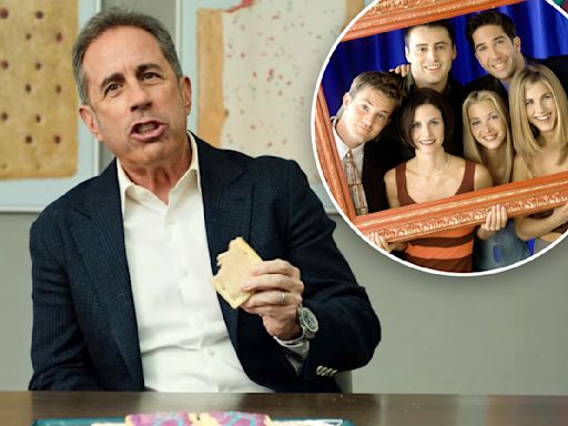 Jerry Seinfeld mocks ‘Friends’ for ripping off ‘Seinfeld’ characters