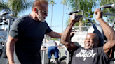 Watch Arnold Schwarzenegger and Ronnie Coleman Work Out Together at Gold's Gym