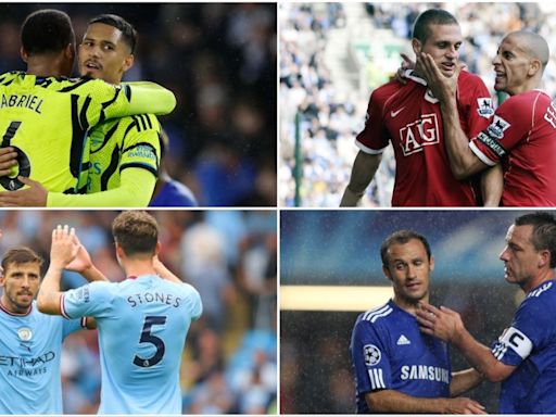 The 10 best centre-back partnerships in Premier League history have been ranked