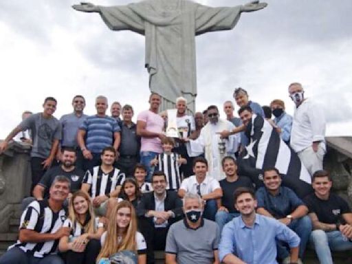 Botafogo celebra aniversário de 130 anos com missa solene no Cristo Redentor