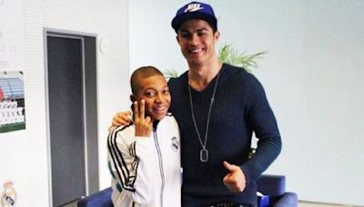 El día que Mbappé visitó Valdebebas para conocer a su ídolo Cristiano Ronaldo