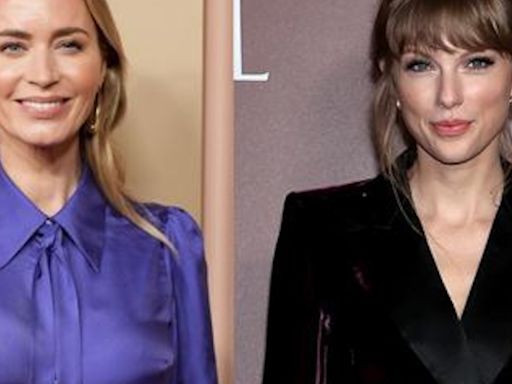 Emily Blunt Reveals What Taylor Swift Told Her Daughter That Almost Made Her Faint - E! Online