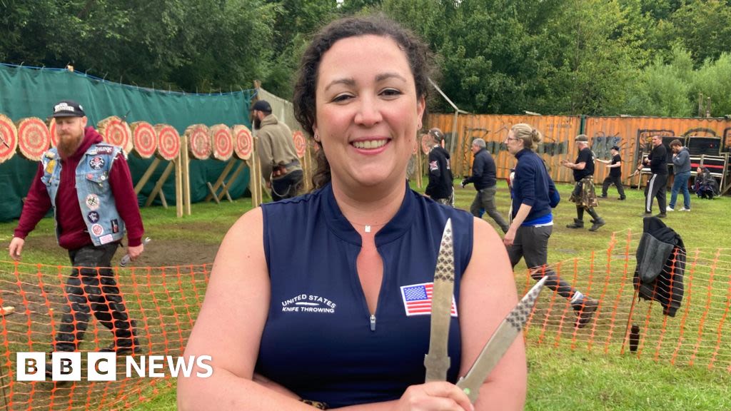 Lincolnshire: Axe throwers bring world championships to Louth