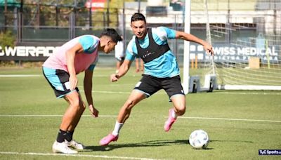 Racing se entrenó con los regresos de Juanfer Quintero, Gabriel Arias y Juan Ignacio Nardoni