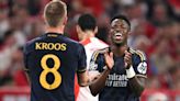 Bayern Munich 2-2 Real Madrid: Vinicius Junior scores twice as Real draw with Bayern