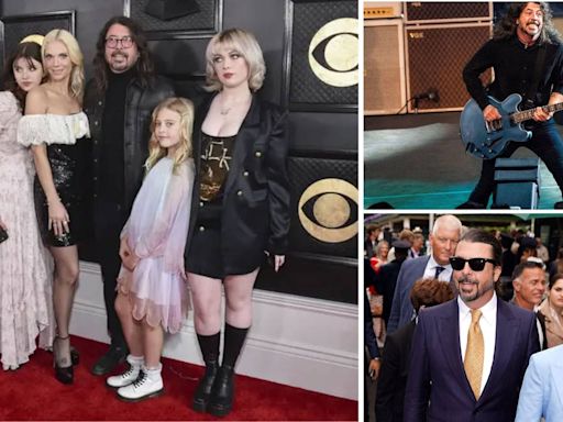 Dave Grohl's teen daughters delete instagram after Foo Fighters' frontman admits fathering a baby girl outside of marriage