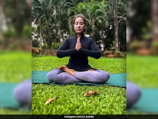 Manisha Koirala "Embraced Stillness And Strength" With Yoga To Start The Week