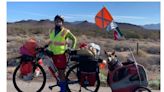 Roban bicicleta en Mexicali a ciclista argentino que recorre el continente