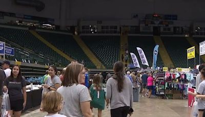 Thousands gather at Wright State for Air Force Health and Fitness Expo