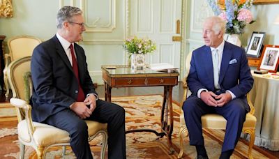 King Charles Meets With Keir Starmer, His Third Prime Minister in Two Years