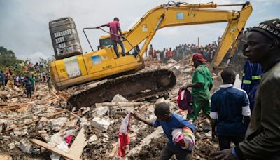 Two children among eight dead in Uganda landfill collapse