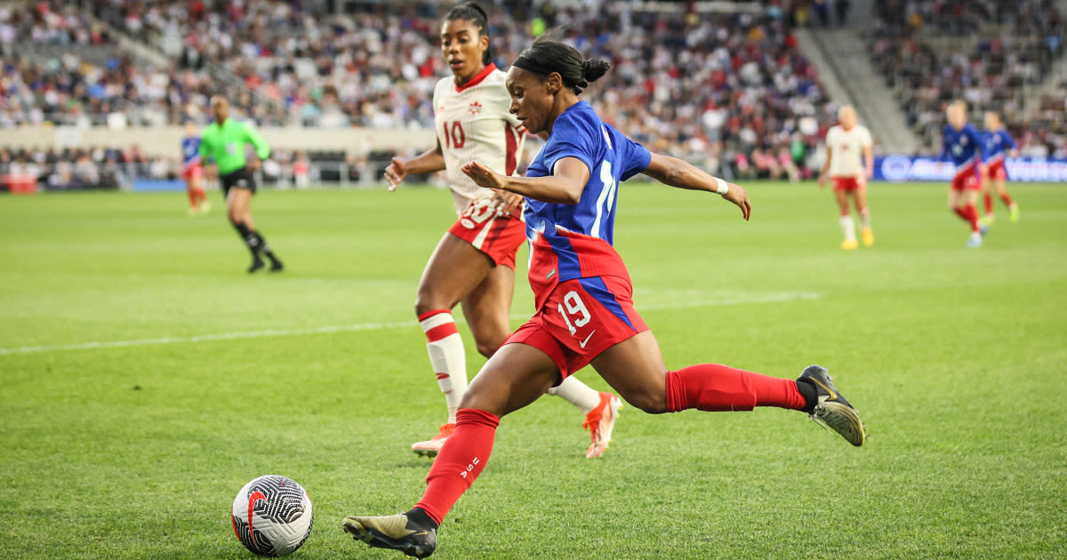 Crystal Dunn says the women's soccer team is ready for the Olympics, but she won't rest on her laurels