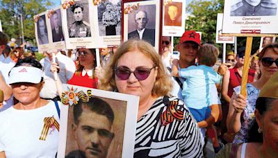 Cubanos marchan en La Habana... por Rusia