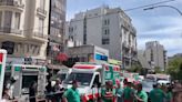 Incendio en Balvanera: tres niños y su madre quedaron atrapados en un balcón