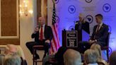 Congressman William Timmons answers question about infidelity at Republican women's club meeting