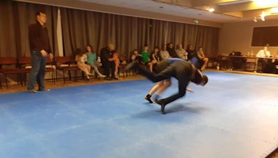 Kendal Wrestling Club in full 'throws' of its summer season with new mats