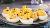 The Creamy Cheese That Takes Deviled Eggs Up A Notch