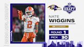 Ravens select Nate Wiggins at No. 30 in NFL draft