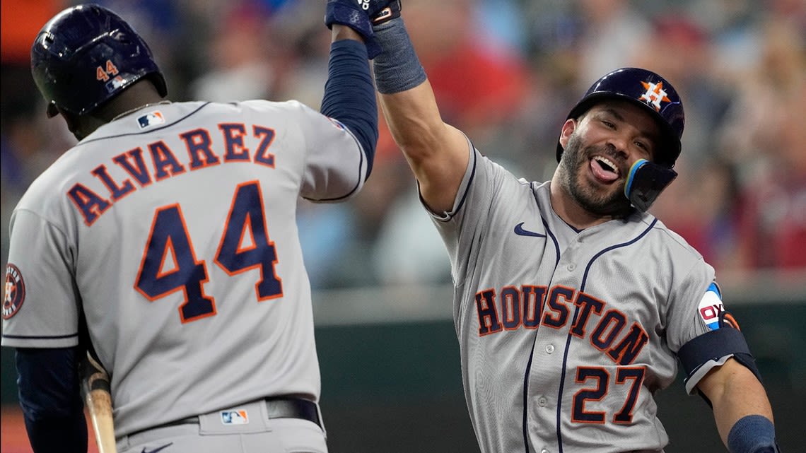 All-Stros! Three Houston Astros hold the top spots on the All-Star ballot