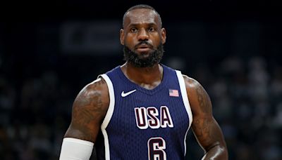 LeBron James shows off jacket for Paris Olympics opening ceremony as Team USA flag bearer