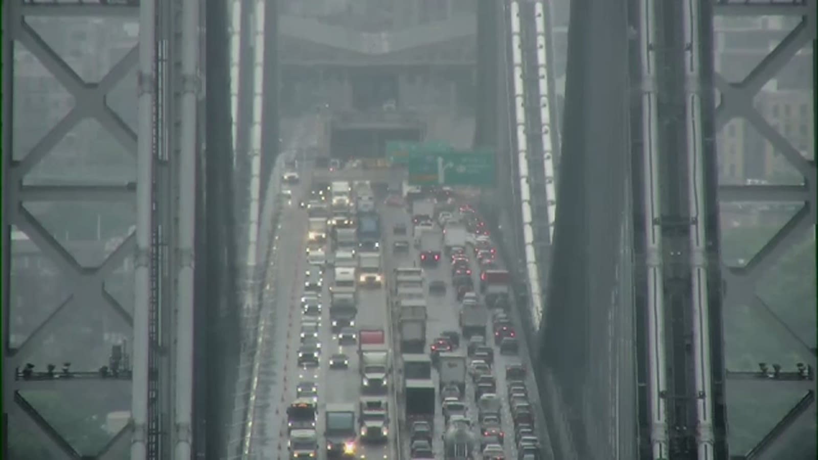 Delays across George Washington Bridge as NYPD monitors bridges for protests