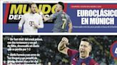 La victoria del Barça ante el Valencia, protagonista de las portadas deportivas de hoy