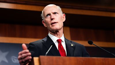 Sen. Rick Scott says he'll run to be next Senate Republican leader