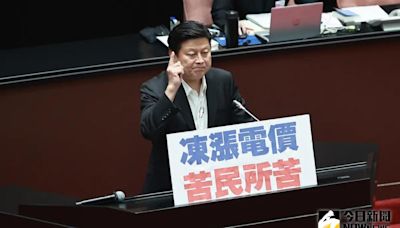 藍提案「凍漲電價」通過 律師酸：要不決議國稅局今年不課稅？