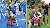 Super dad takes wheelchair-bound adopted daughter on daredevil adventures