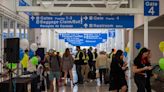 Rockford airport celebrates first direct flight to Nashville