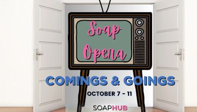 Soap Opera Comings and Goings: Returns, A Wrap and an Exit… for Now