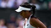 Heather Watson’s impressive Wimbledon run ended by ‘serve-bot’ Jule Niemeier