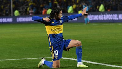 Cavani no afloja: la tremenda racha goleadora en Boca en 2024