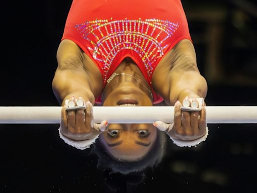 US gymnastics great Biles aims to lock up Paris berth at US Olympic trials