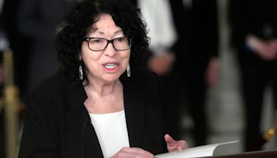 Justice Sonia Sotomayor Calls Out Catch-22 In Trump's Immunity Argument