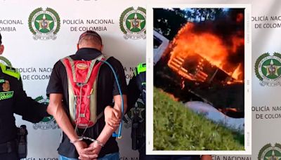 Envían a la cárcel a hombre señalado de haber quemado un camión de la Alcaldía de Itagüí