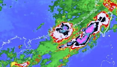 鋒面與熱帶性低氣壓水氣加乘 週一全台天氣仍不穩定